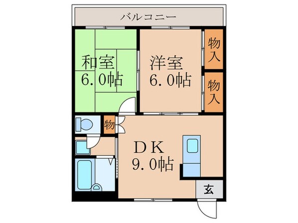 ボ－リバ－ジュの物件間取画像